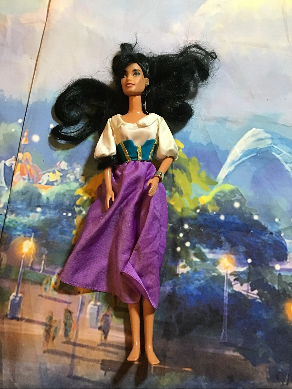 Disney Esmeralda doll the hunchback of notre dame doll